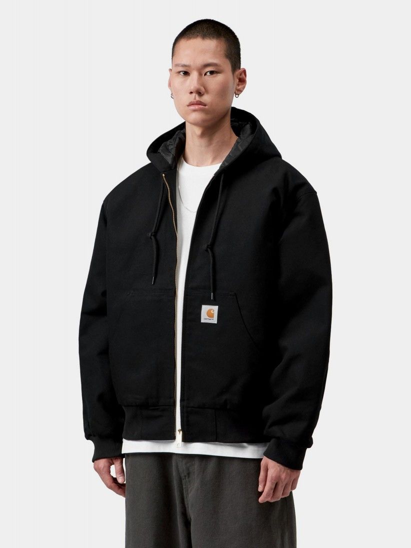 Carhartt WIP Active OG Black Hooded Jacket Carhartt WIP Active OG Black Hooded Jacket