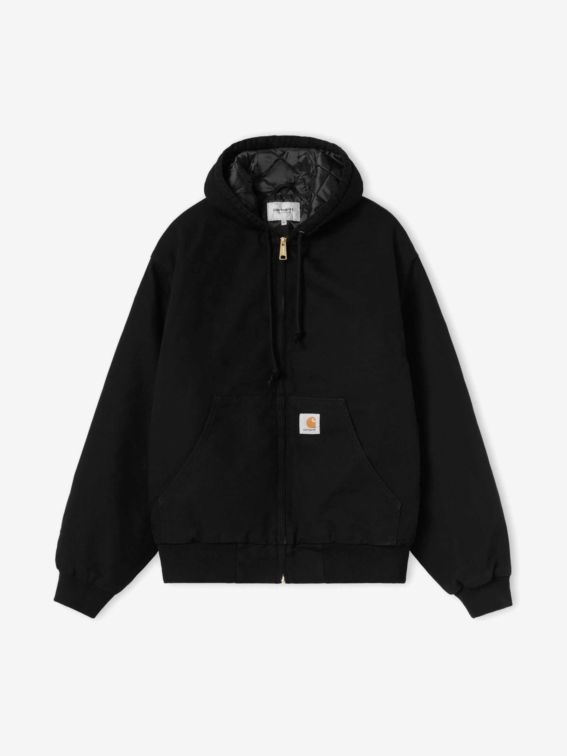 Carhartt WIP Active OG Black Hooded Jacket