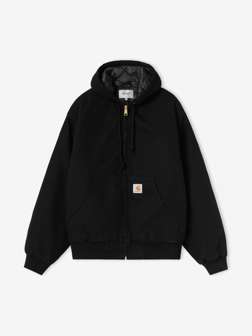 Carhartt WIP Active OG Black Hooded Jacket Carhartt WIP Active OG Black Hooded Jacket