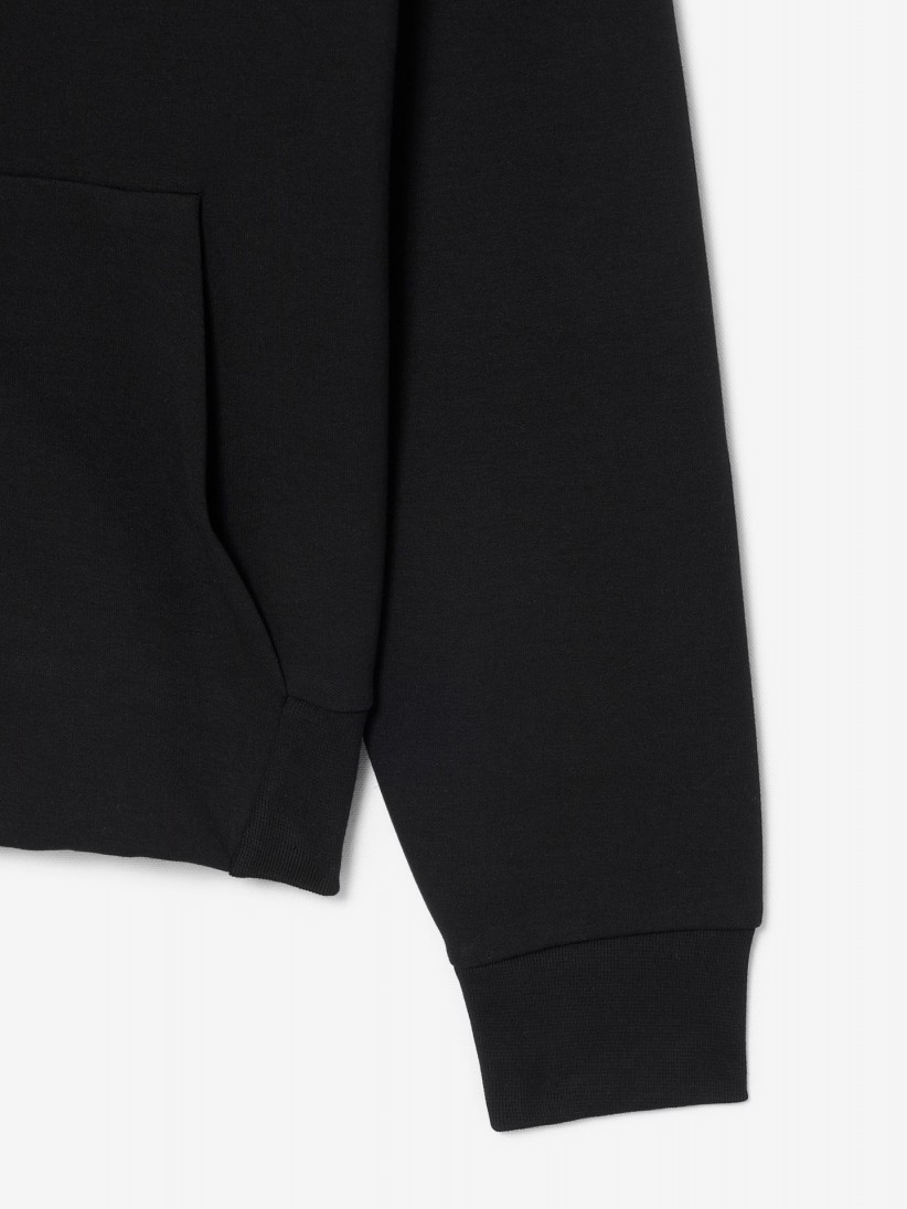 Chaqueta Lacoste Commuter de Punto Jersey Doble Negra