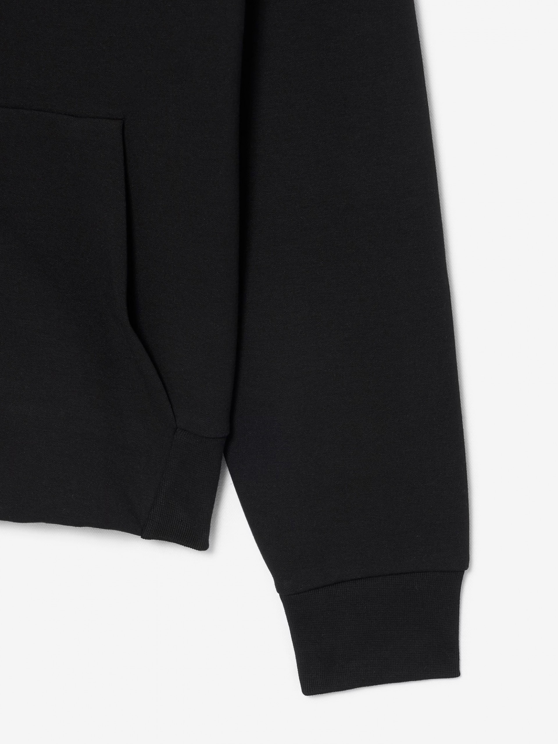 Casaco Lacoste Commuter em Jersey de Dupla Face Preto