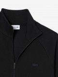 Chaqueta Lacoste Commuter de Punto Jersey Doble Negra