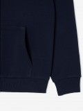 Chaqueta con Capucha Lacoste Zipped Fleece Azul Chaqueta con Capucha Lacoste Zipped Fleece Azul