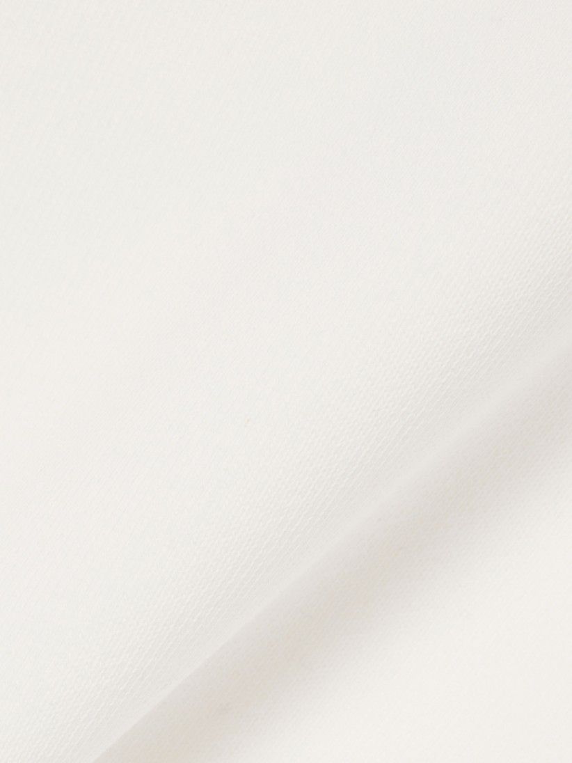 Sudadera Lacoste de Felpa Gruesa Loose Fit Blanca Sudadera Lacoste de Felpa Gruesa Loose Fit Blanca
