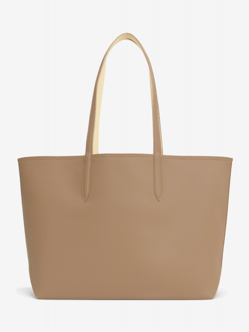 Mala Grande Lacoste Anna Bege Revers�vel com Bolsa