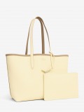 Mala Grande Lacoste Anna Bege Revers�vel com Bolsa