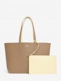 Mala Grande Lacoste Anna Bege Revers�vel com Bolsa