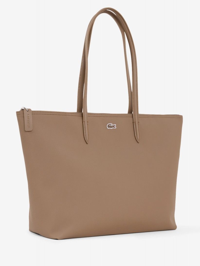 Lacoste L.12.12 Concept Brown Tote Lacoste L.12.12 Concept Brown Tote