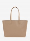 Lacoste Anna Zipped Beige Tote