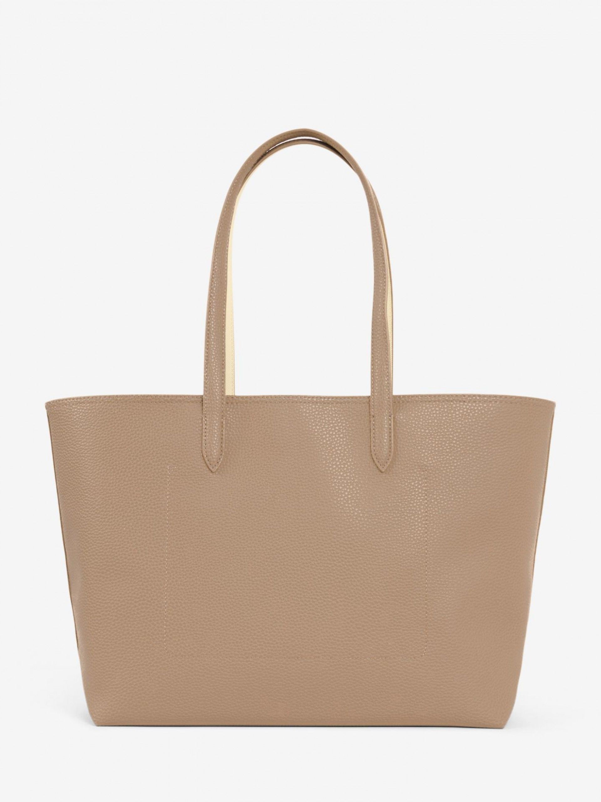 Mala Grande Lacoste Anna Zipped Bege