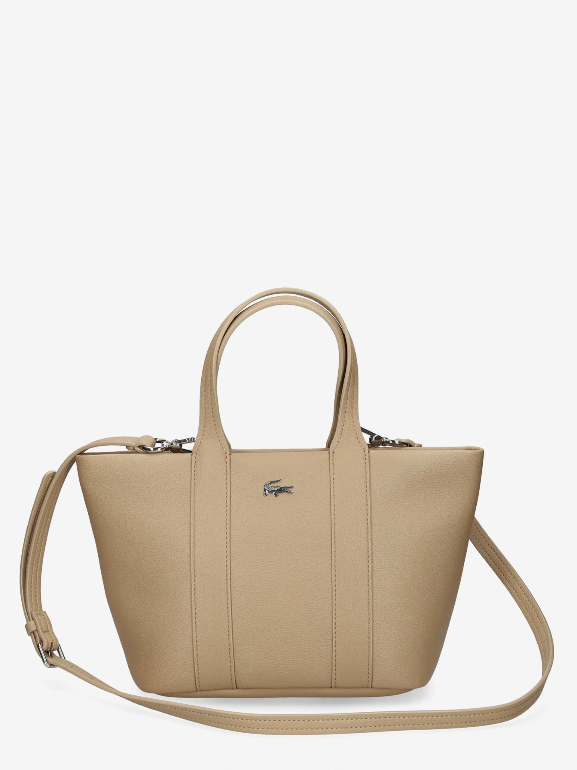 Lacoste Authentic Beige Purse