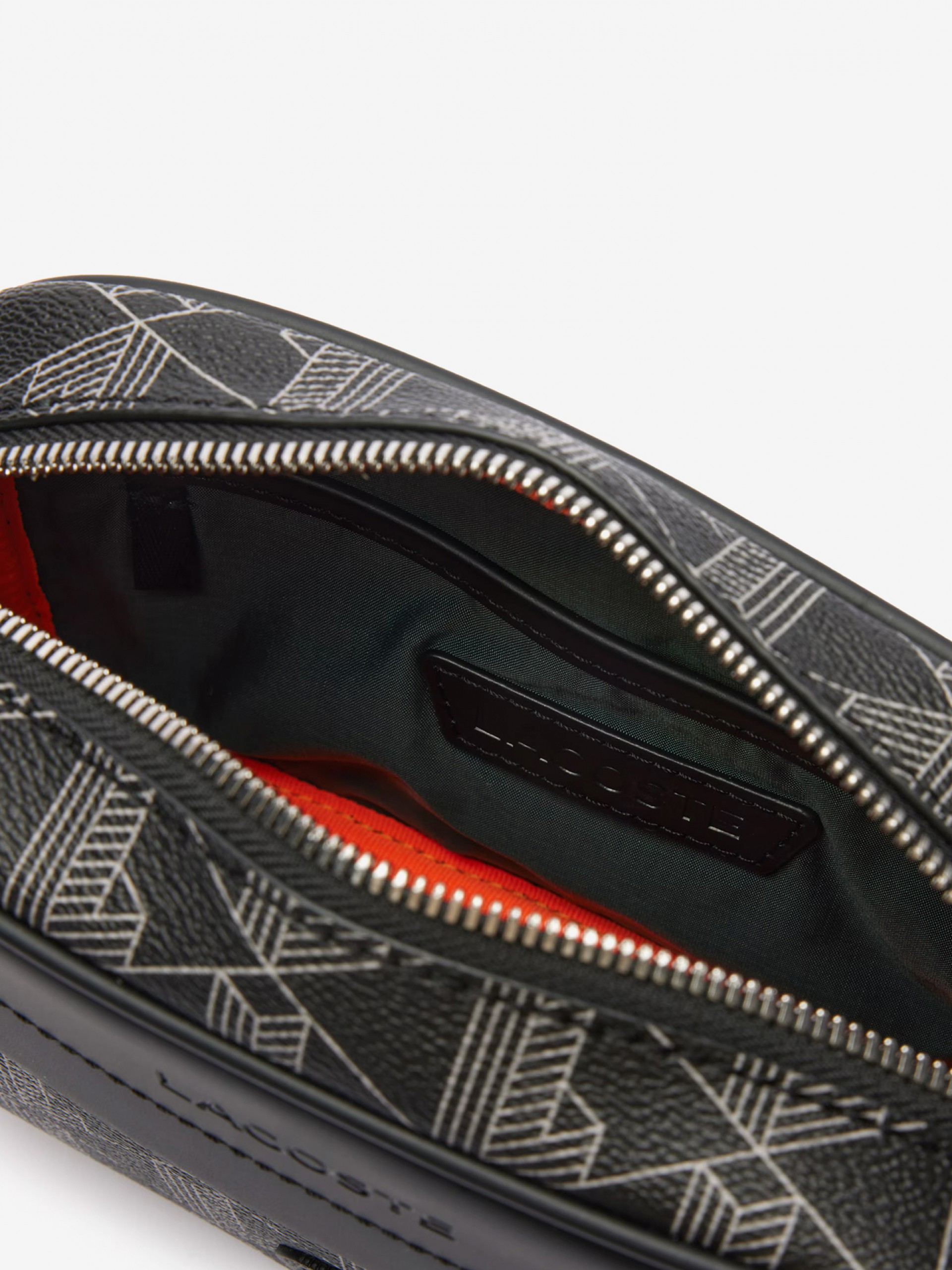 Bolsa a Tiracolo Lacoste The Blend Preta Para Homem