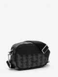 Bandolera Lacoste The Blend Negra Para Hombre