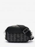 Bandolera Lacoste The Blend Negra Para Hombre
