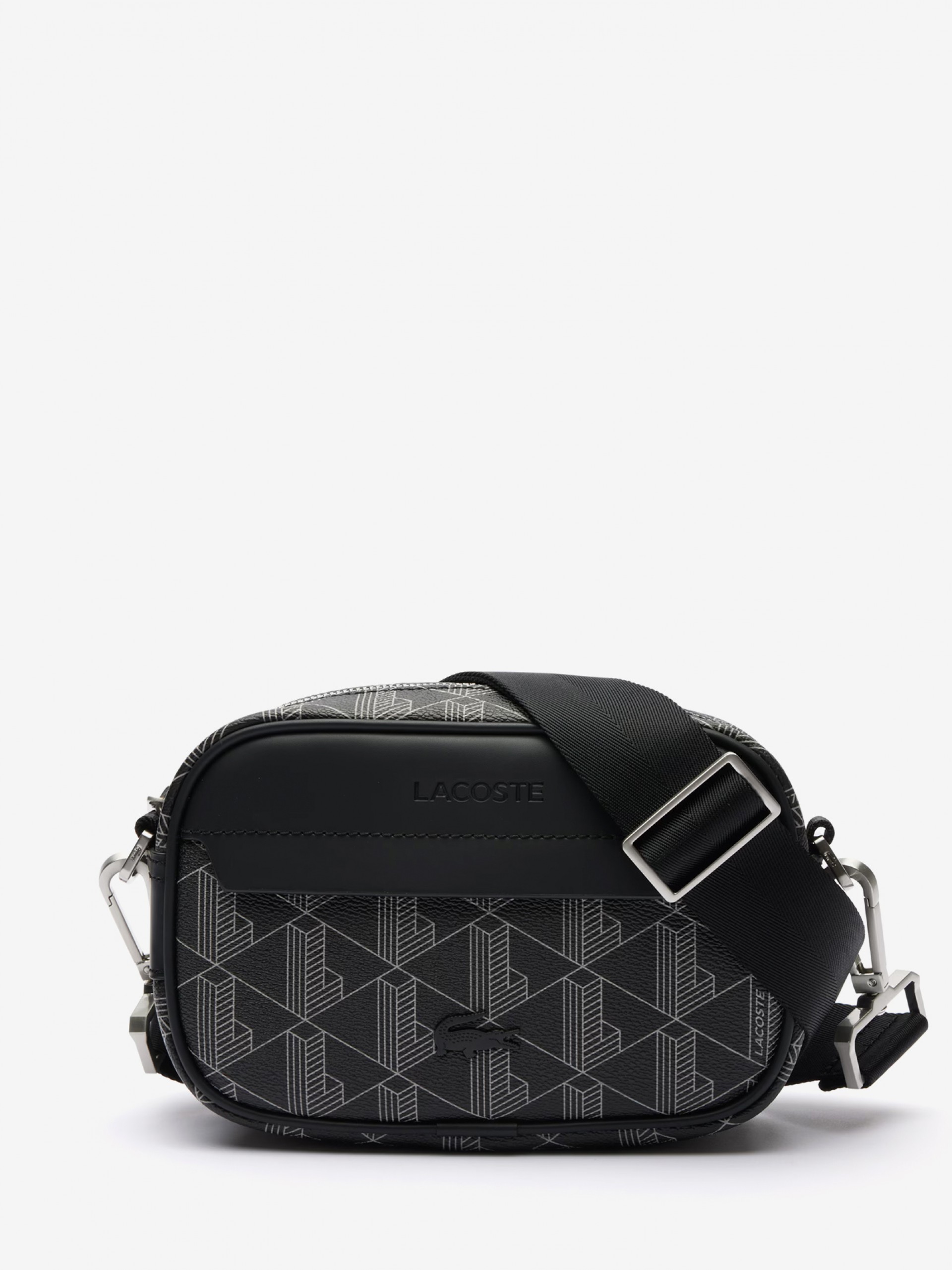 Bolsa a Tiracolo Lacoste The Blend Preta Para Homem
