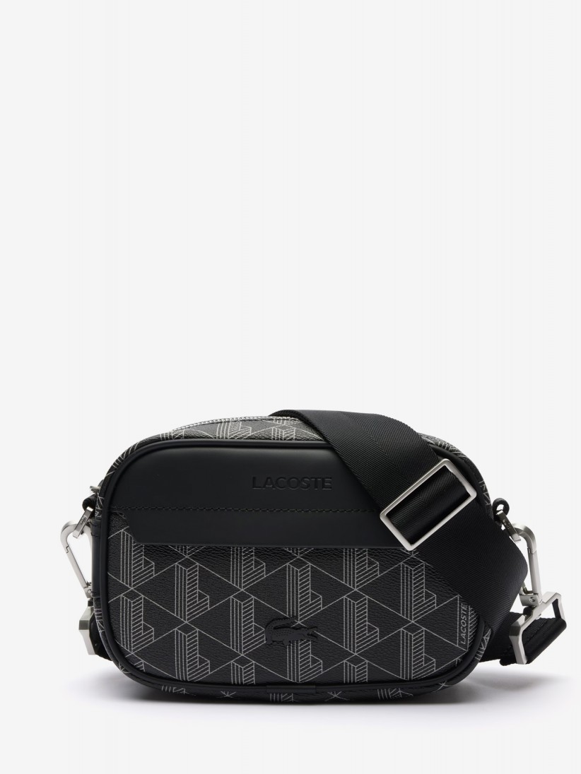 Bandolera Lacoste The Blend Negra Para Hombre