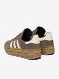 Sapatilhas Adidas Gazelle Bold J Castanhas Em Camur�a