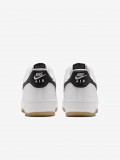 Sapatilhas Nike Air Force 1 07 Brancas e Pretas Para Homem