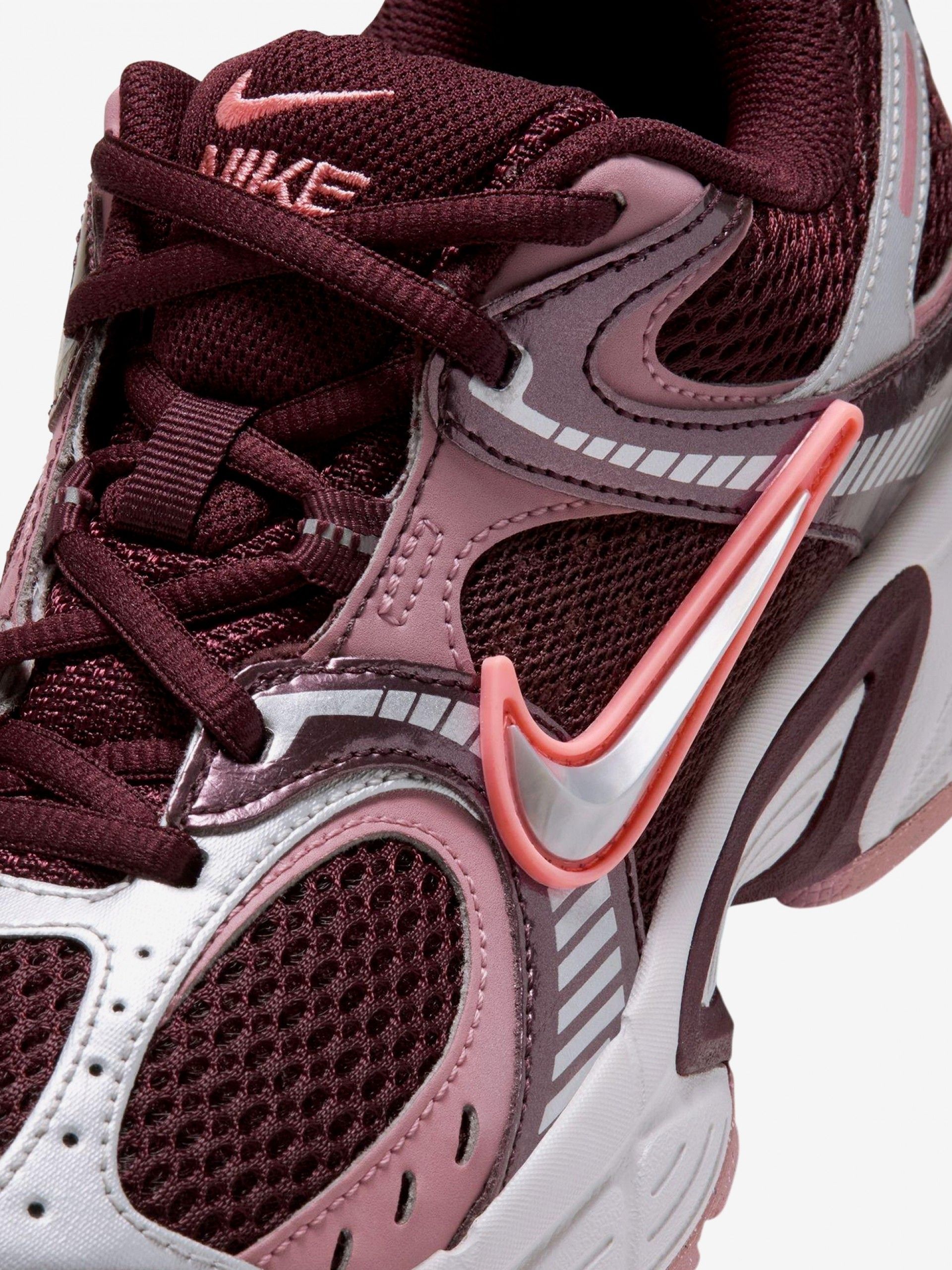 Sapatilhas Nike V5 RNR Bordeaux e Rosa Para Mulher