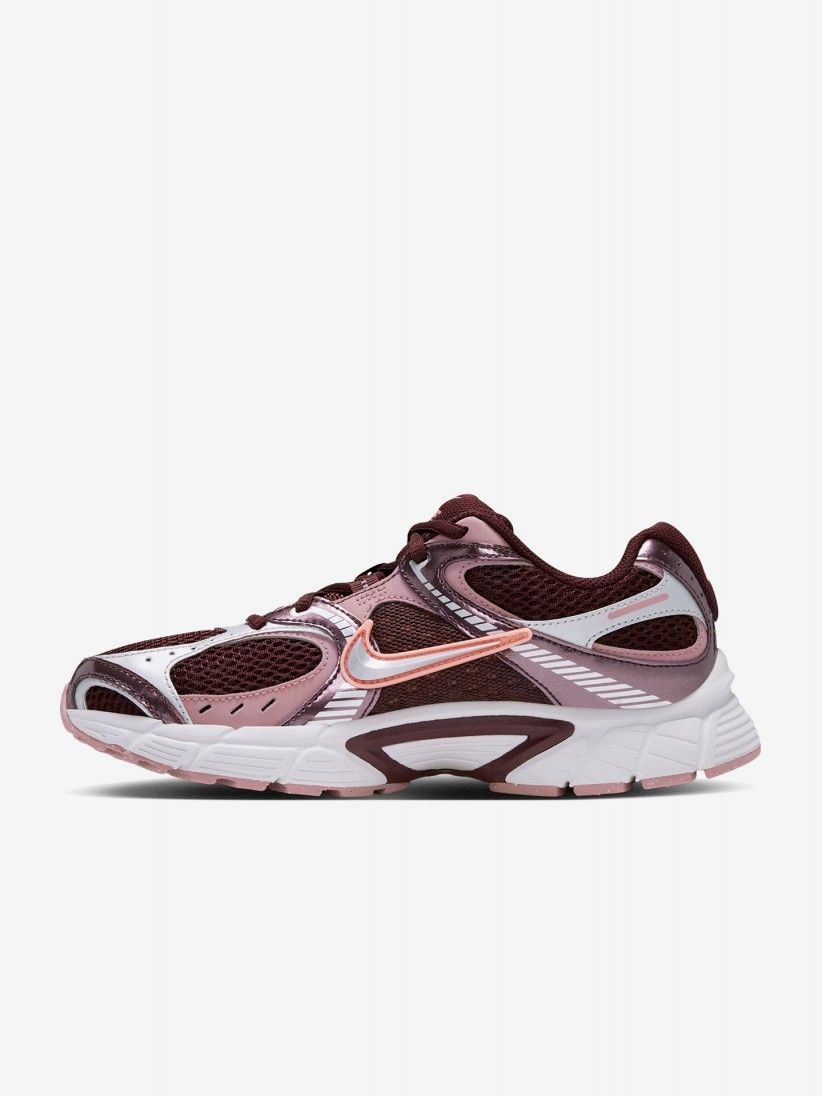 Sapatilhas Nike V5 RNR Bordeaux e Rosa Para Mulher