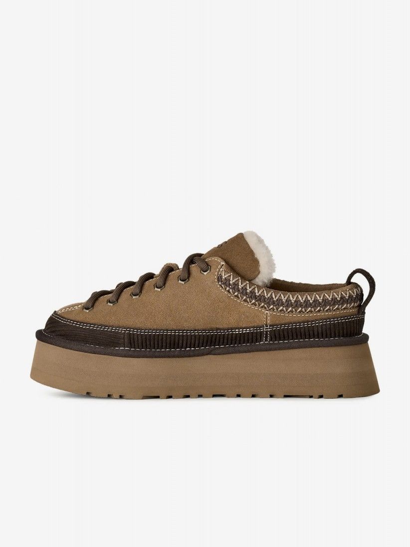 Ugg Heritage Lace-Up Camel and Brown Slippers For Women Ugg Heritage Lace-Up Camel and Brown Slippers For Women