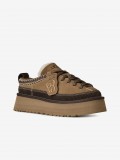 Ugg Heritage Lace-Up Camel and Brown Slippers For Women Ugg Heritage Lace-Up Camel and Brown Slippers For Women