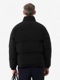 Chaqueta con Capucha Lacoste Acolchada Hidr�fuga Negra