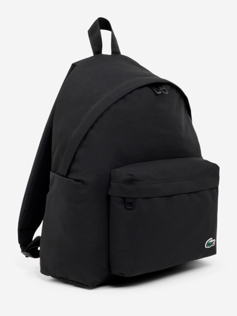 Mochila Lacoste Casual Croco Preta