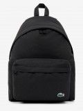 Mochila Lacoste Casual Croco Preta