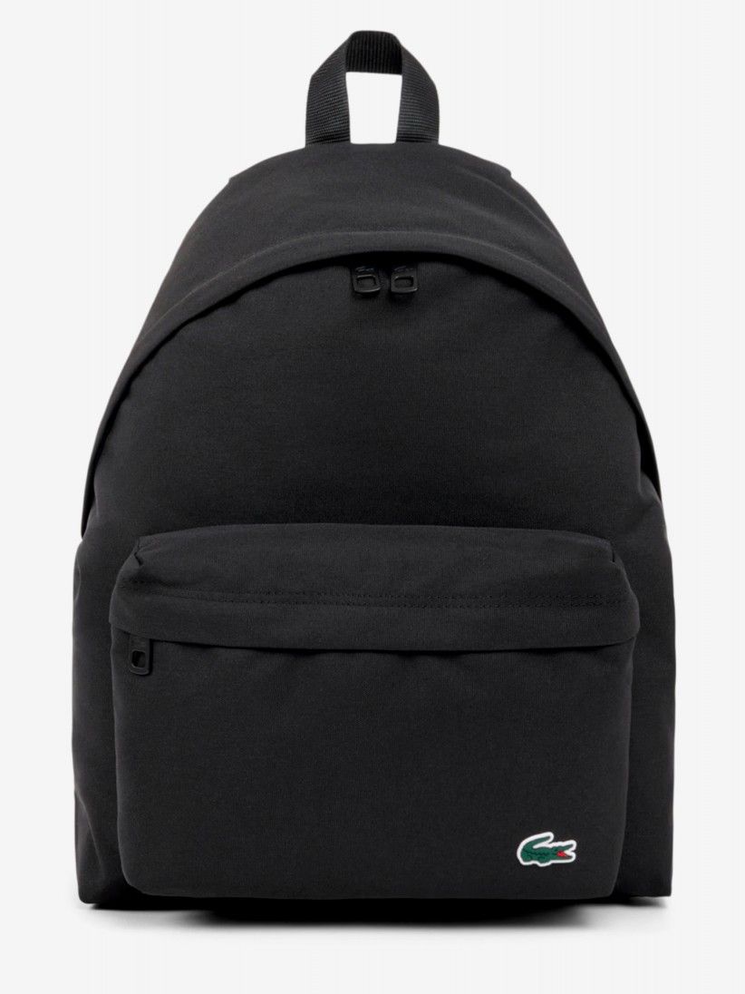 Mochila Lacoste Casual Croco Preta