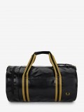 Saco Fred Perry Tipped Classic Barrel Preto e Dourado Saco Fred Perry Tipped Classic Barrel Preto e Dourado