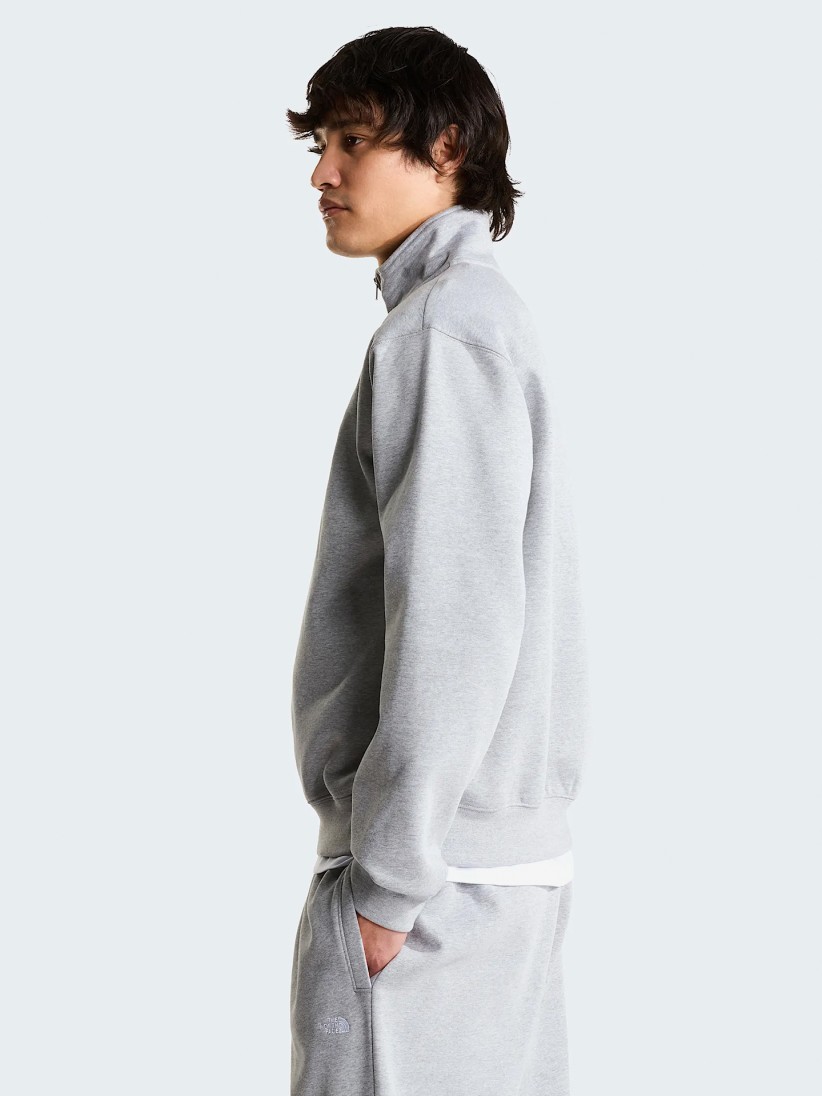 Camisola com Fecho The North Face Essential Simple Dome Cinzenta