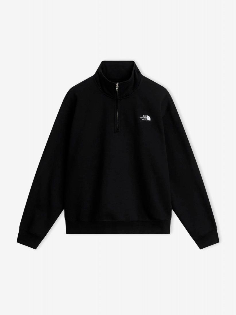 Camisola com Fecho The North Face Essential Simple Dome Preta