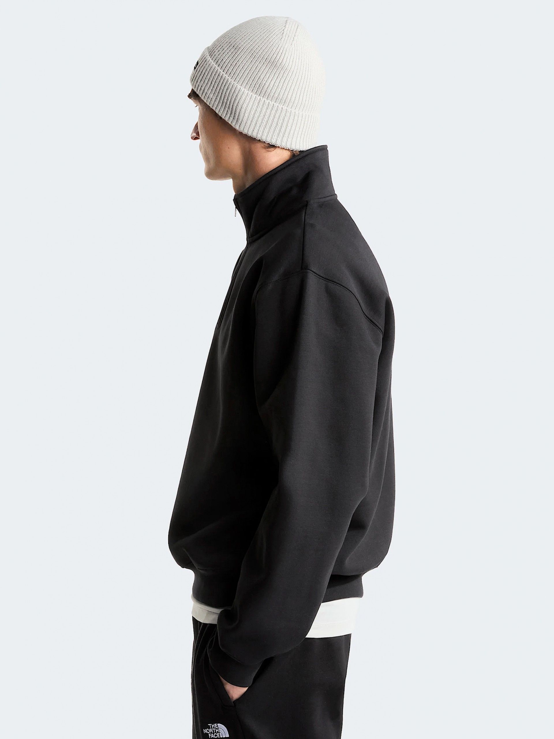 Camisola com Fecho The North Face Essential Simple Dome Preta