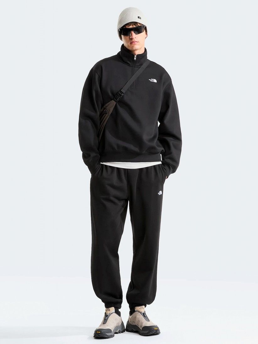 Camisola com Fecho The North Face Essential Simple Dome Preta