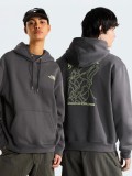 Camisola com Capuz The North Face NSE Slopes Cinzenta