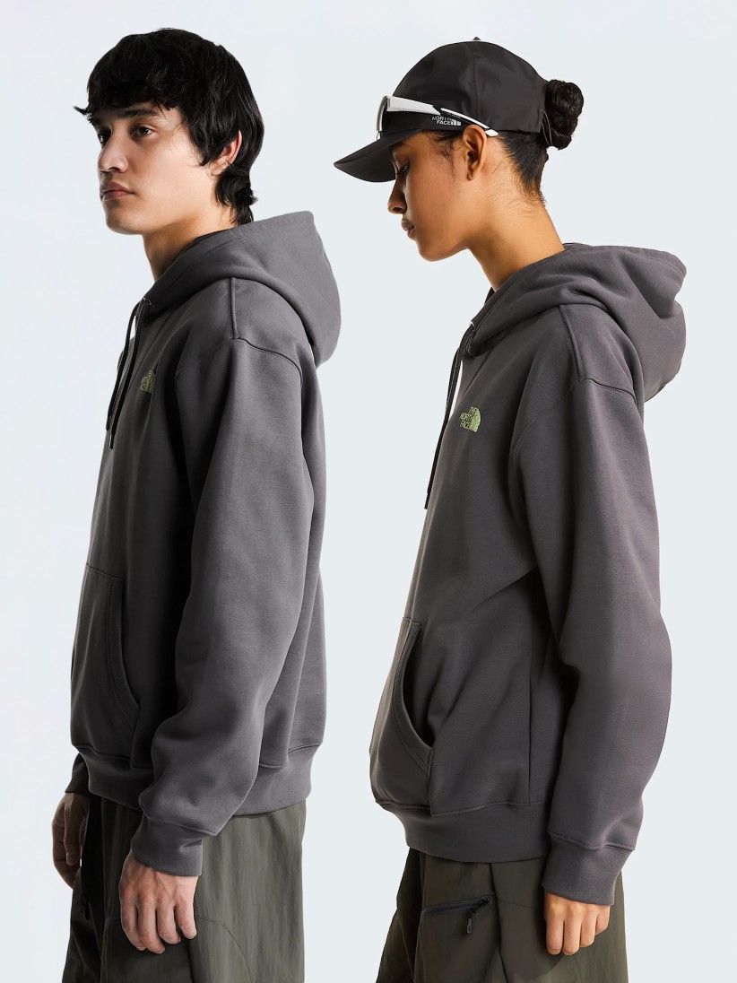 Camisola com Capuz The North Face NSE Slopes Cinzenta