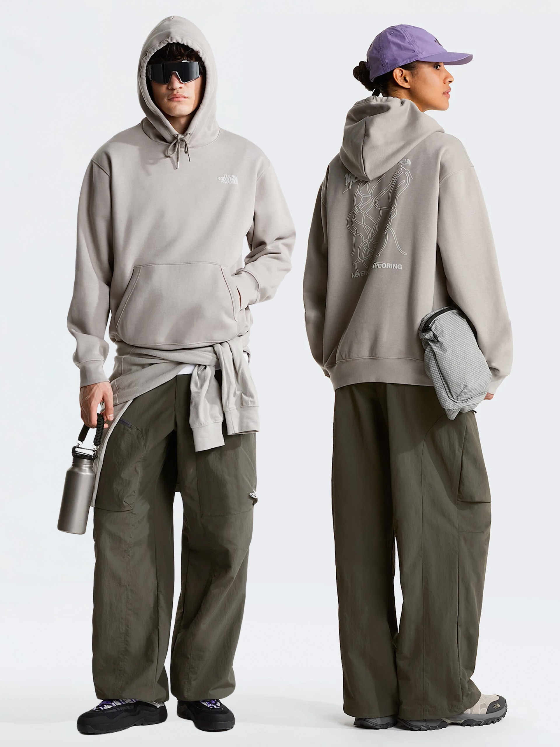 The North Face NSE Slopes Grey Hoodie