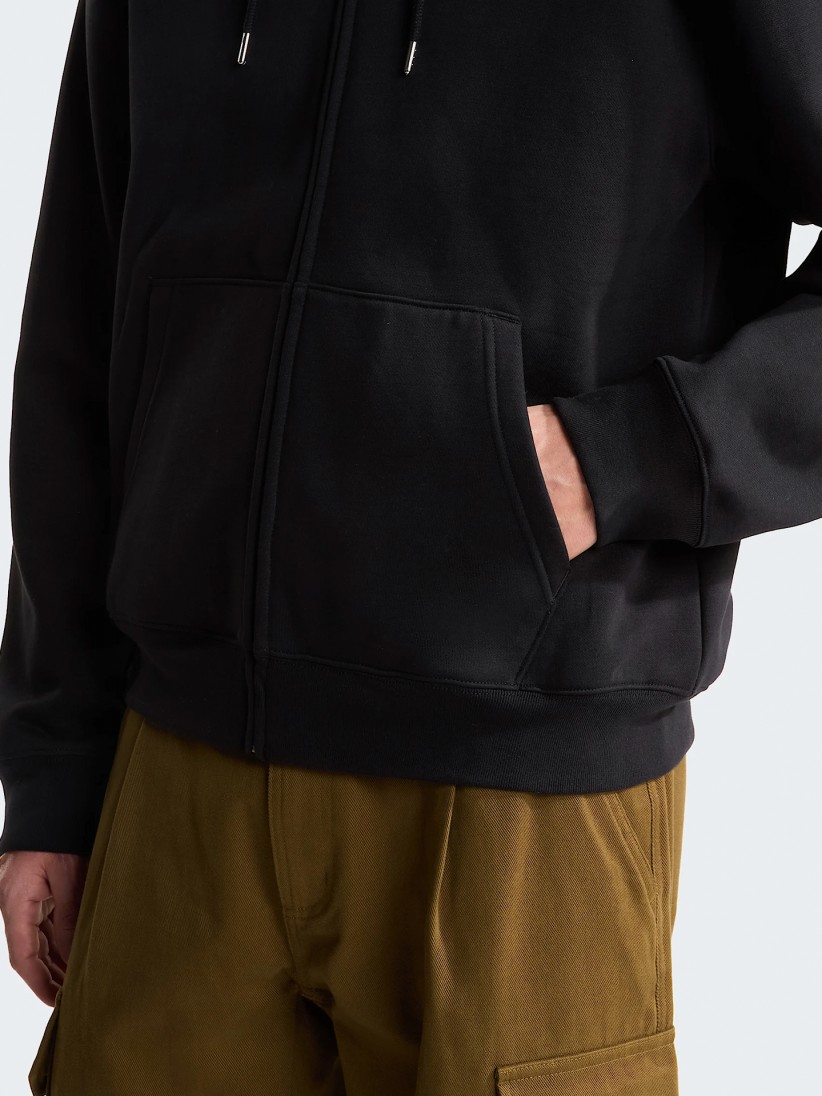 Chaqueta con Capucha The North Face Essential Simple Dome Negra Chaqueta con Capucha The North Face Essential Simple Dome Negra