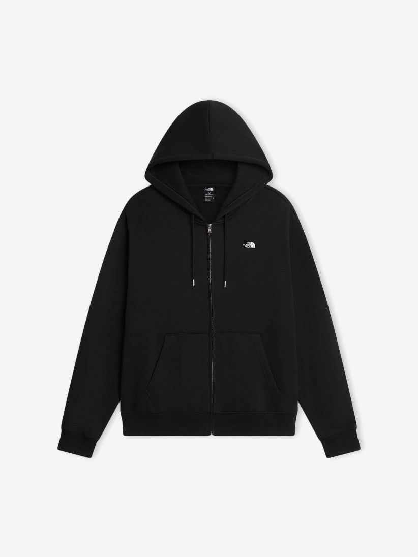 Chaqueta con Capucha The North Face Essential Simple Dome Negra Chaqueta con Capucha The North Face Essential Simple Dome Negra