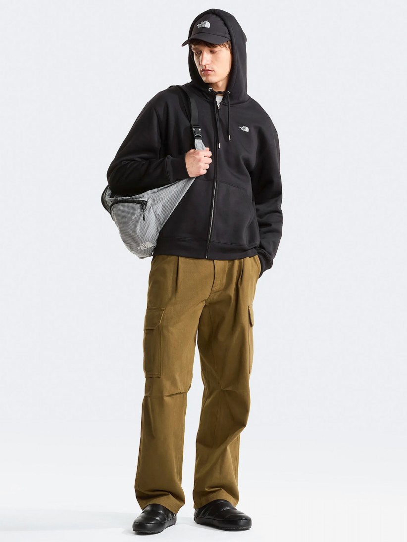 Chaqueta con Capucha The North Face Essential Simple Dome Negra Chaqueta con Capucha The North Face Essential Simple Dome Negra