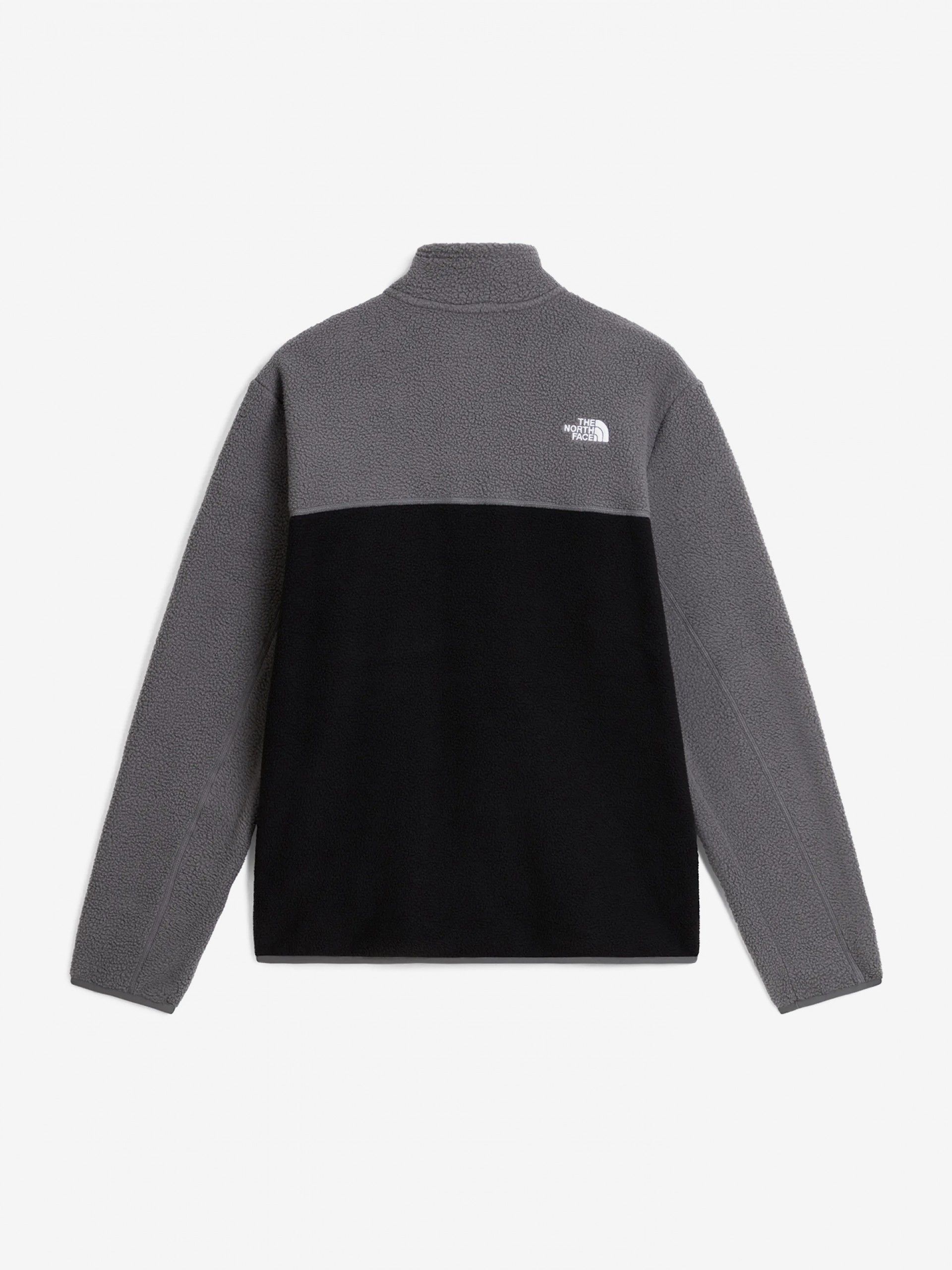 Camisola com Fecho The North Face Yumiori Preta e Cinzenta