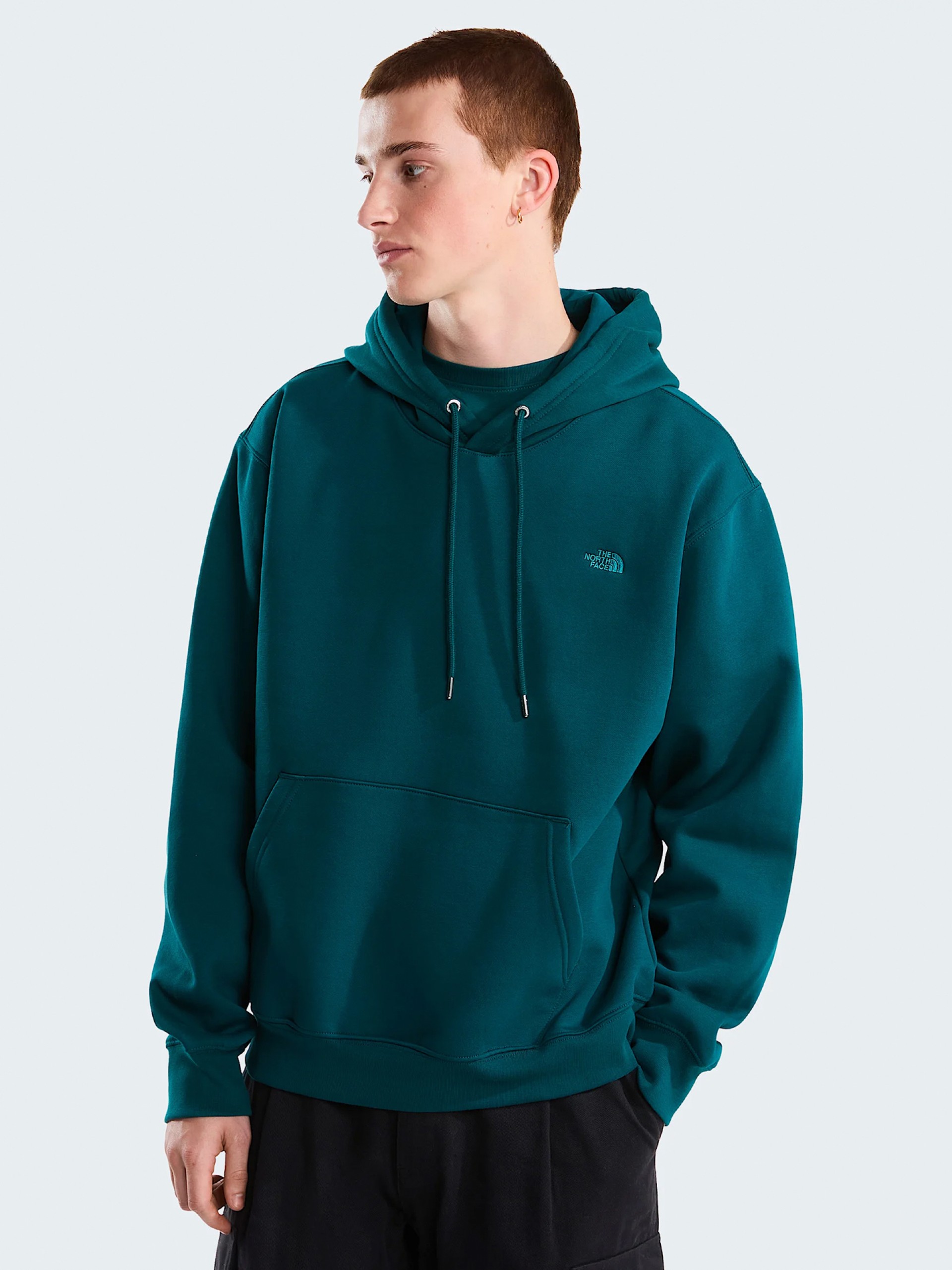 The North Face Essential Simple Dome Blue Hoodie