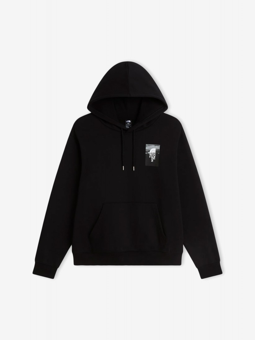 The North Face Apex 75 Collage Black Hoodie The North Face Apex 75 Collage Black Hoodie