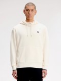 Camisola com Capuz Fred Perry Tipped Bege e Azul