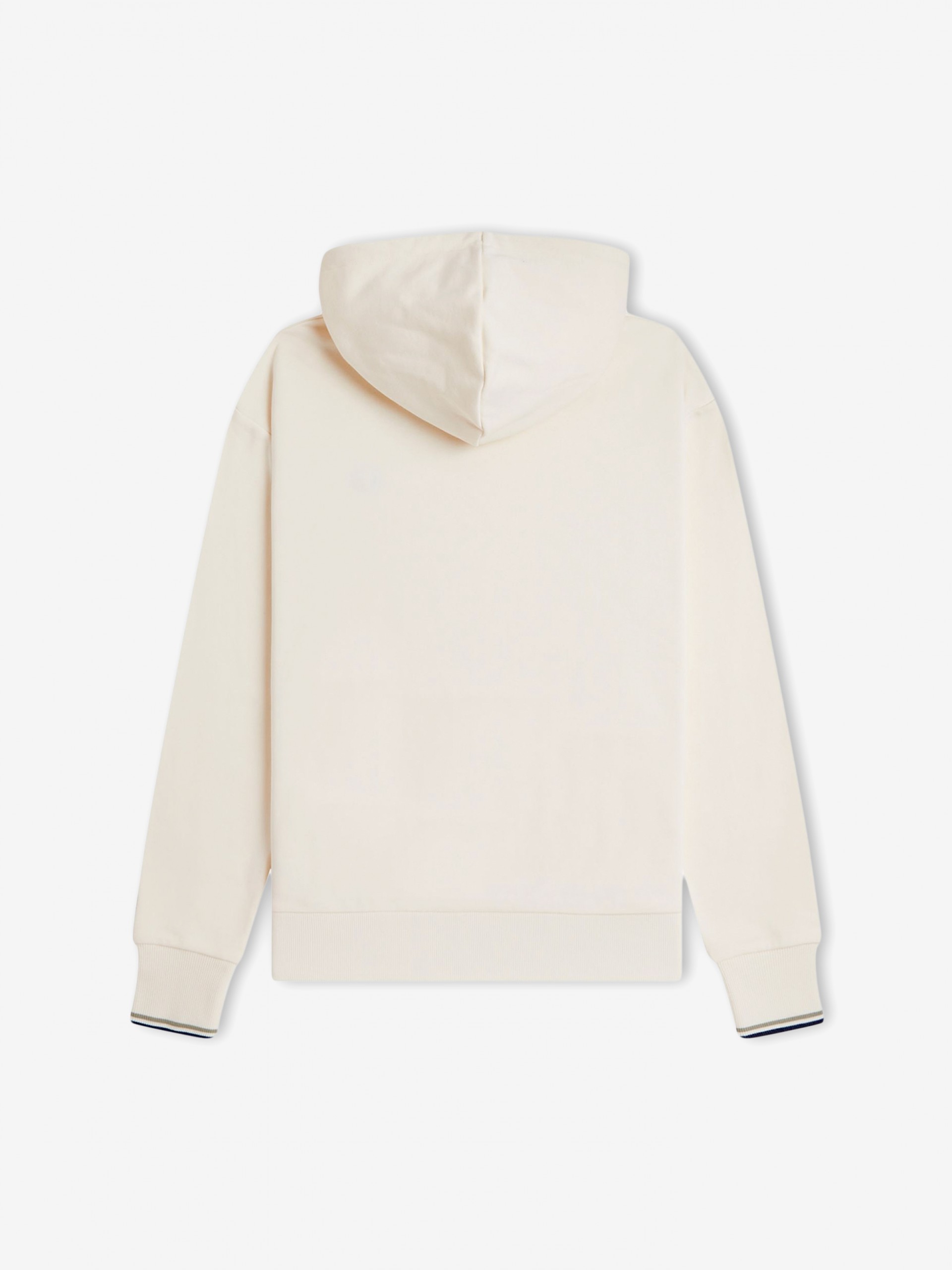 Camisola com Capuz Fred Perry Tipped Bege e Azul