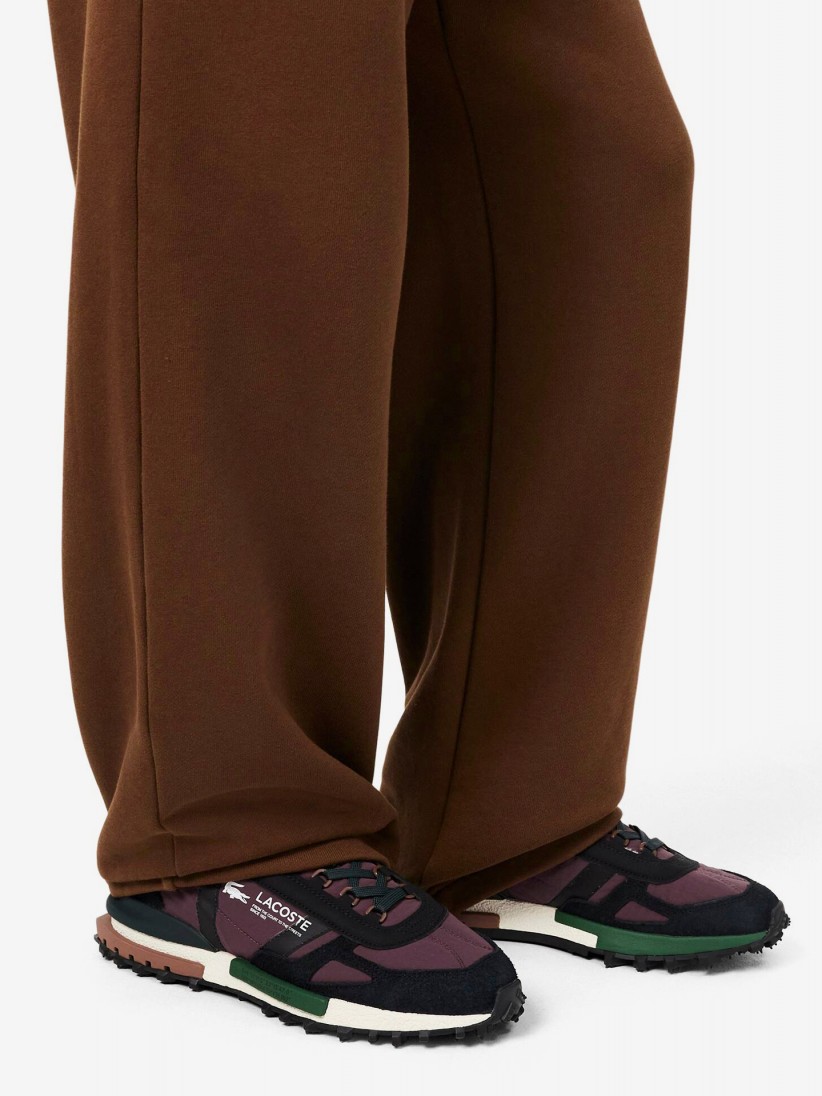 Lacoste Elite Active Burgundy, Black and Green Sneakers For Men