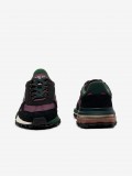 Lacoste Elite Active Burgundy, Black and Green Sneakers For Men