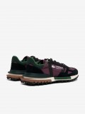 Lacoste Elite Active Burgundy, Black and Green Sneakers For Men