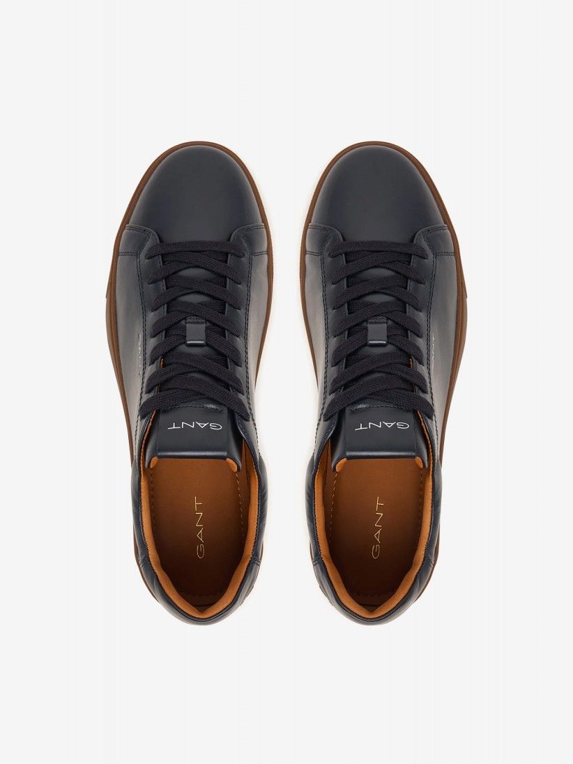Zapatillas Gant Mc Julien De Piel Azules y Marrones Para Hombre Zapatillas Gant Mc Julien De Piel Azules y Marrones Para Hombre